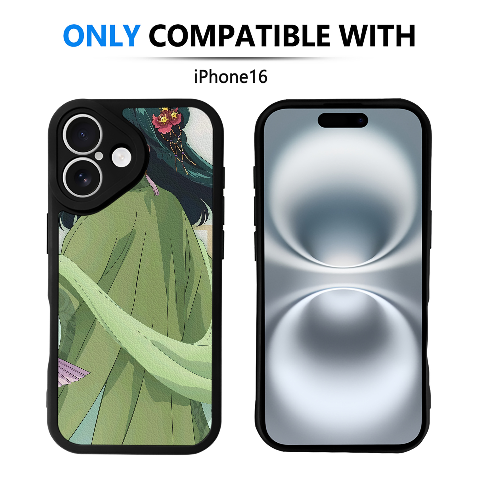 薬屋のひとりごと The Apothecary Diaries 【iPhone 16シリーズ対応】シリコンスマホケース（レザー調） 材質：シリコン